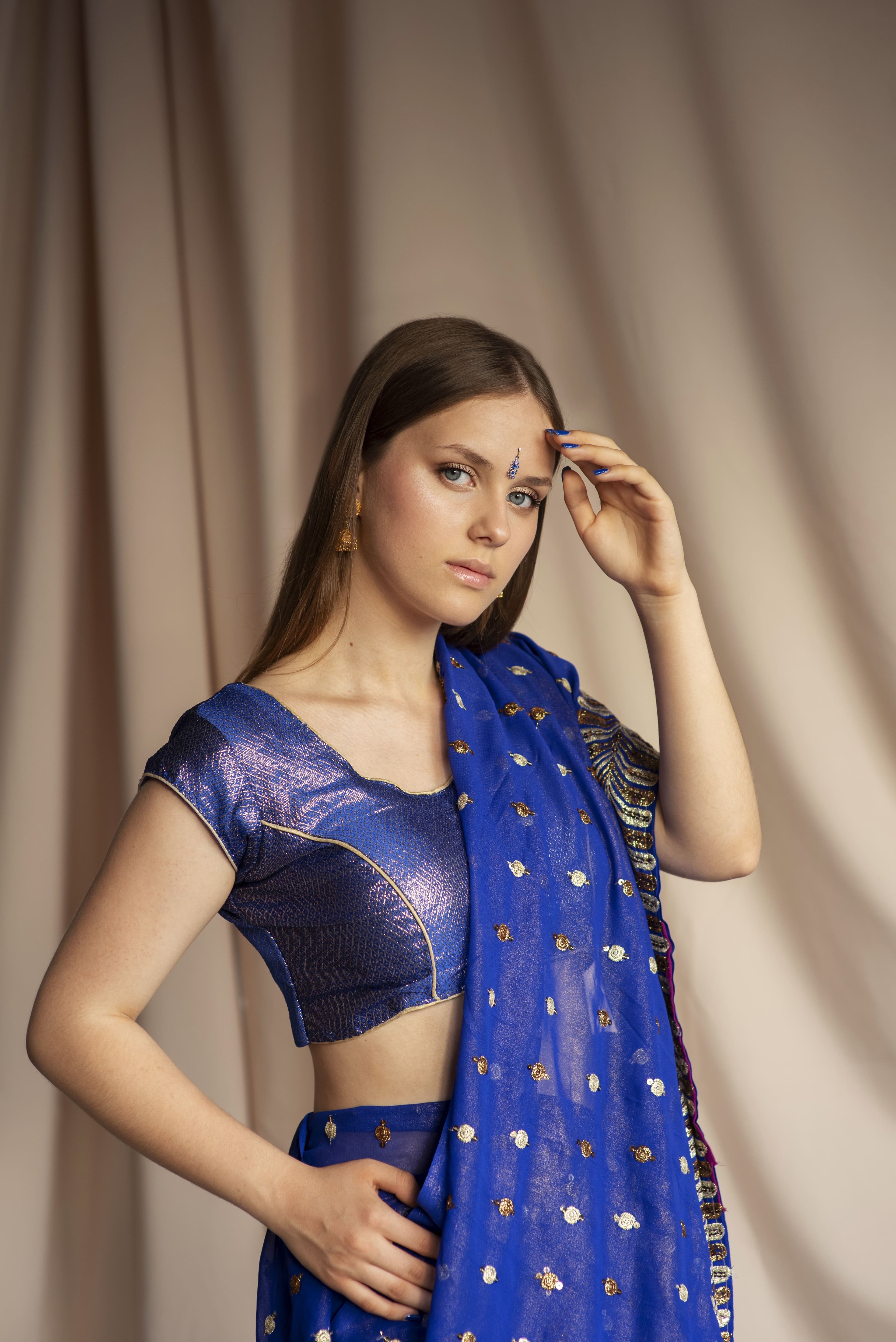 Handloom Cotton Saree - Image 4