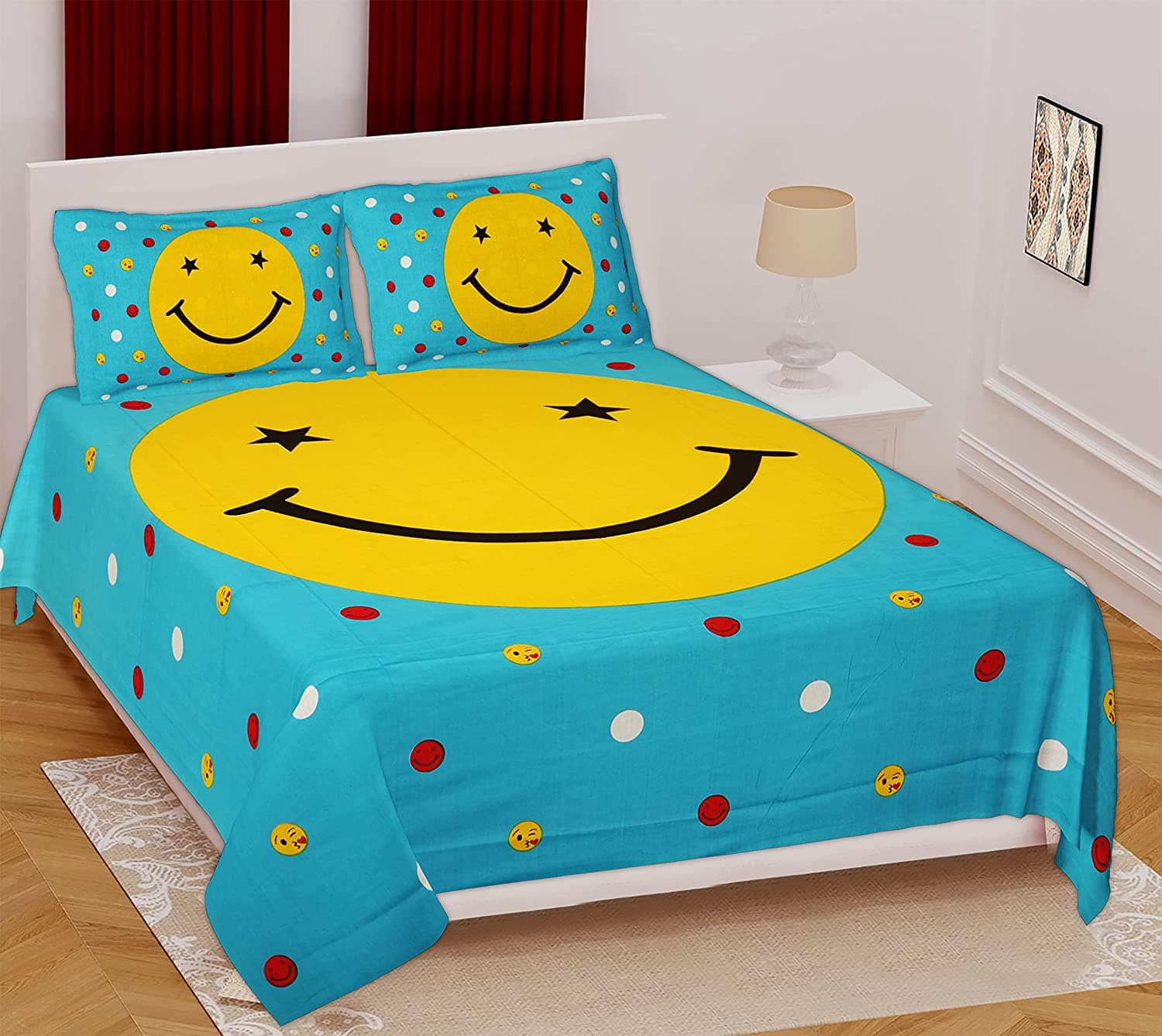 Superhero Print Bed Sheet - Image 1