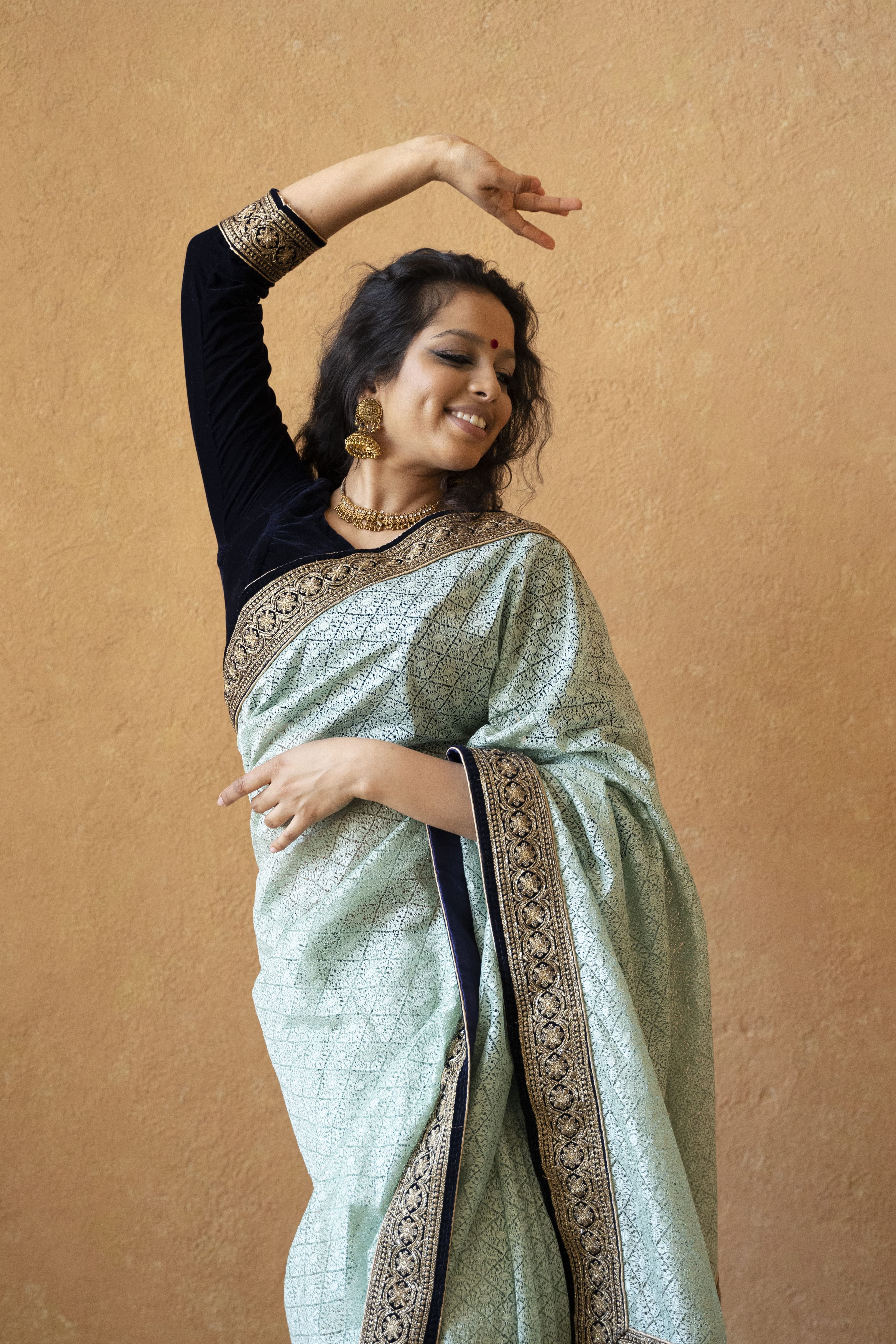 Handloom Cotton Saree - Image 3